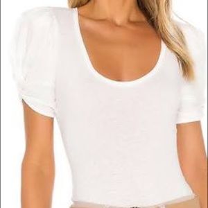 NWT Free People Intimately white body suit